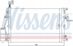 Nissens Condenser, air conditioning nissens 94937