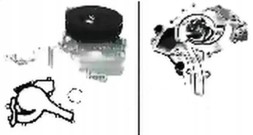 Schaeffler INA 538 0236 10 Water pump 538 0236 10 ina