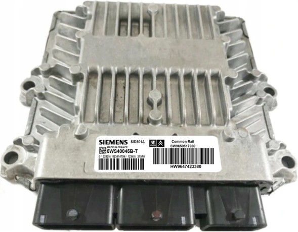 Siemens  Computer ecu peugeot 5ws40045b-t 9647423380 immo off