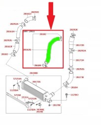 Turborury 2506700010816 Intercooler cable hyundai grand starlex 2.5 crdi