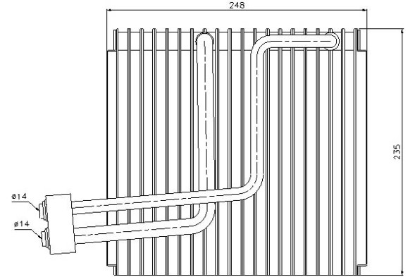 Nissens 86218916 NIS Nis92265 air conditioning evaporator kia sorento i 2.4-3 + driver assistant #33