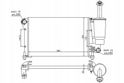 Nissens PRO/617845 NIS Engine cooler fiat panda 1.1-1.4cng 09.03- nis + collision assistant #34