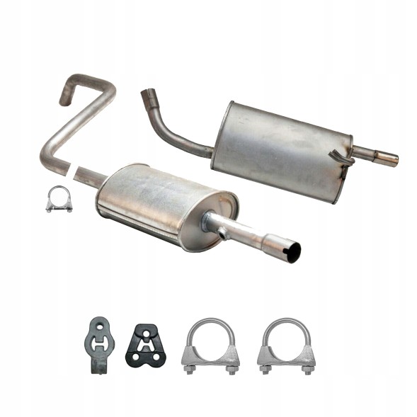 CHINA ZEST.00043 Mufflers set mitsubishi colt cabriolet 1.5 109k