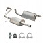 CHINA ZEST.00043 Mufflers set mitsubishi colt cabriolet 1.5 109k