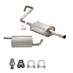 CHINA ZEST.00043 Mufflers set mitsubishi colt cabriolet 1.5 109k