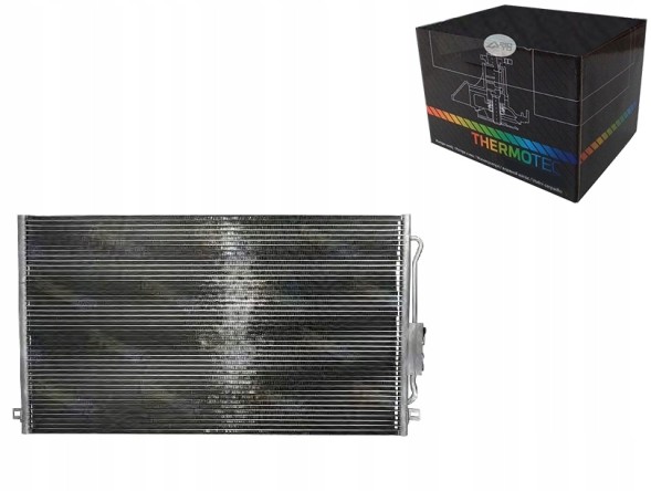 Thermotec PRO/KTT110286 THE Air conditioning condenser chrysler voyager iv 2.5d 02 + collision assistant #34