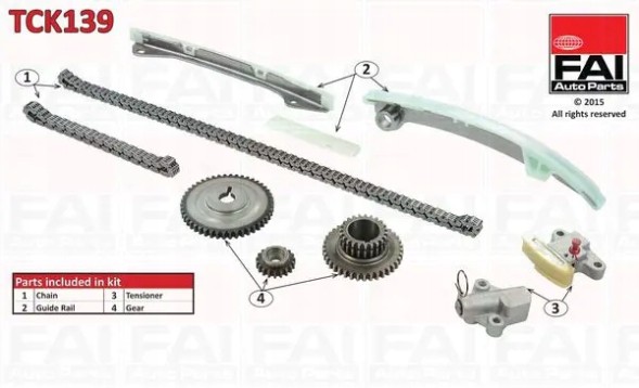 FAI AutoParts  Timing chain kit tck139 fai autoparts