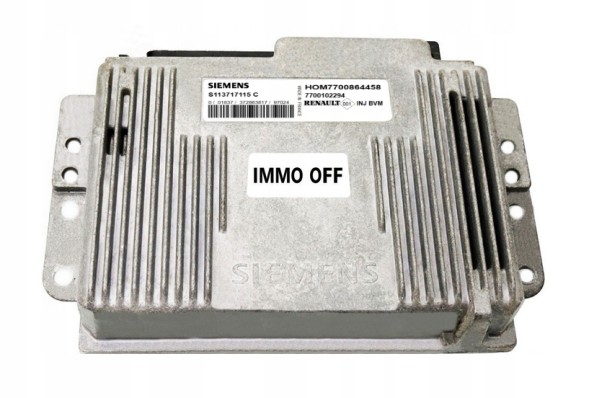 Siemens S113717115C HOM7700864458 Ecu renault 1.8 s113717115c hom7700864458 immo off