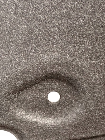 M MODECAR DA-37879 Material cover plate for porsche panamera ii 971 16+ 971825311f engine