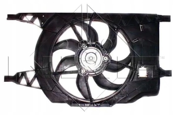 NRF 47366 Radiator fan 47366 nrf renault clio lagoon
