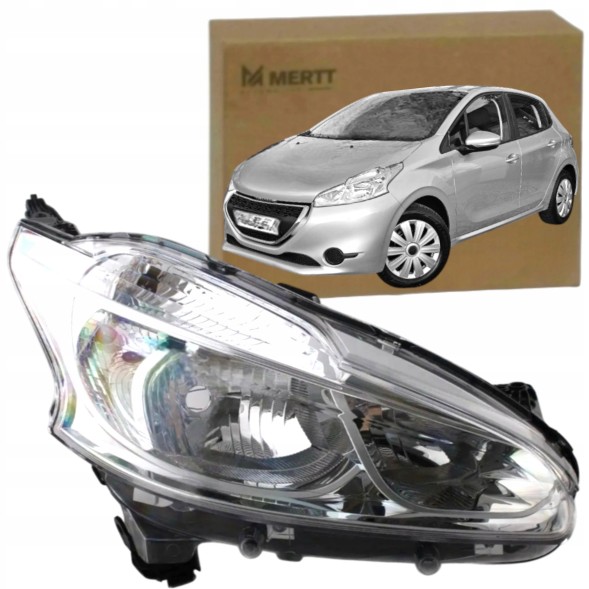 Mertt  Headlight lamp right 9802221280 peugeot 208 2012-2018