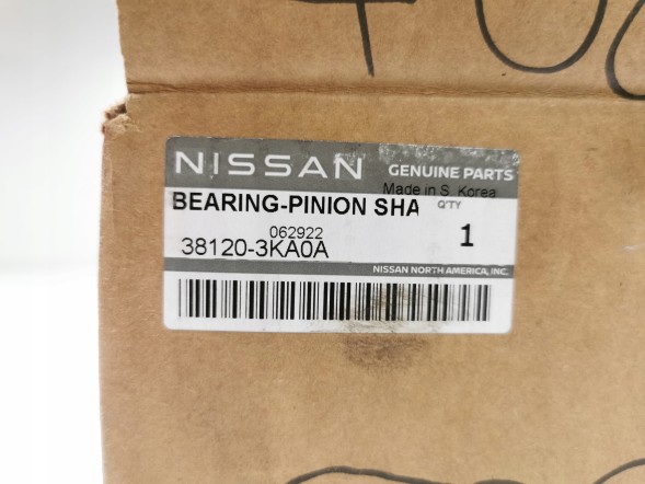 Nissan OE  Nissan x-trail nissan qashqai oe 38120-3ka0a drive bearing