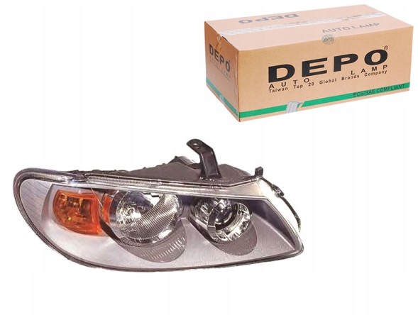Depo  Depo headlight front lamp dep, 215-1196r-ldem6
