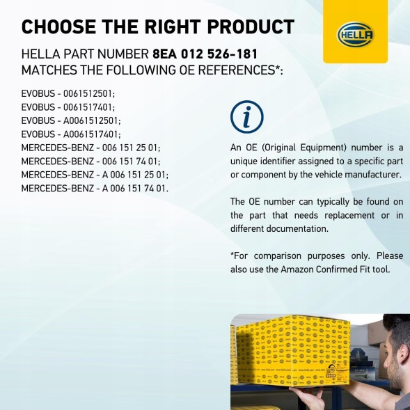 Hella 8EA 012 526-181 Starter hella 8ea 012 526-181