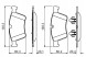 Bosch PRO/0 986 494 427 BOS Brake pads mercedes gl (x164) m (w164) r (w2 + collision assistant #34