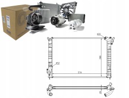 Nissens PRO/69701A NIS Mini engine cooler (r50 r53) (r52) 1.6 03.02-1 + collision assistant #34