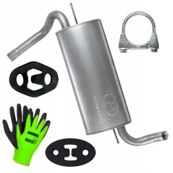 Polmostrów POL-Q7B76H1D3R7N9G5 Final silencer ford focus 3 iii mk3 11 - 14 1.6 hatchback freebie