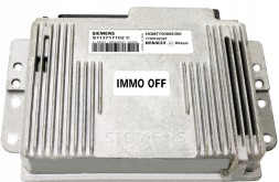 Siemens ECU RENAULT 2.0 S113717102C HOM7700868306 IMMO OFF Ecu renault 2.0 s113717102c hom7700868306 immo off