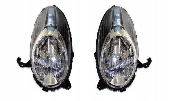 TYC 2707096E 2707106E Set of headlights nissan micra k12 2007-2010