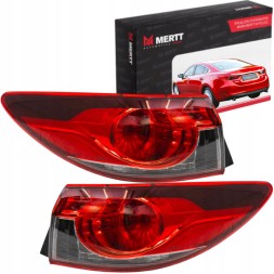 Mertt  Sedan lamps in rear fender left right mazda 6 iii gj 2012-2018 set
