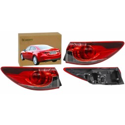 Mertt  Sedan lamps in rear fender left right mazda 6 iii gj 2012-2018 set