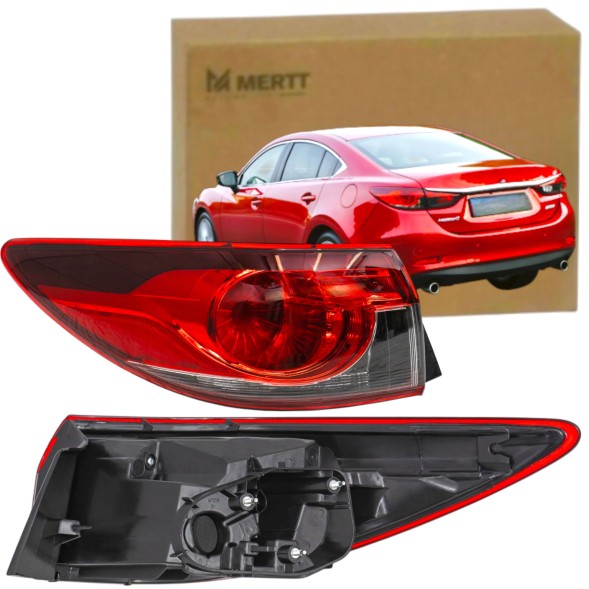 Mertt  Sedan lamps in rear fender left right mazda 6 iii gj 2012-2018 set