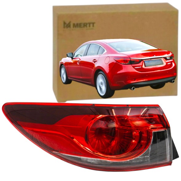 Mertt  Sedan lamps in rear fender left right mazda 6 iii gj 2012-2018 set