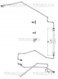 Triscan 8516 16046 Power steering hose 8516 16046 triscan