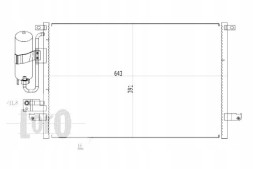 Depo 83237962 DEP Dep007-016-0006 chevrolet air conditioning condenser + driver assistant #33