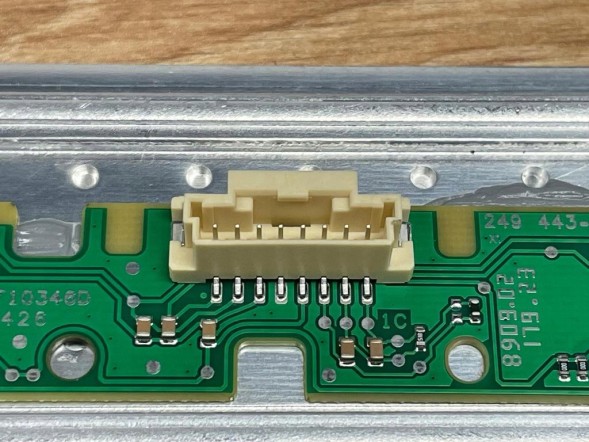 WOLLER 24943200 AA H.169/231. Full led drl left 6311 5a64445 10led 8pin for bmw x1 series u12 u11 europe