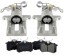 goRabbit 3B0698451A 7354162 425428 -1 Brake pads calipers rear set audi a4 b5 94-01