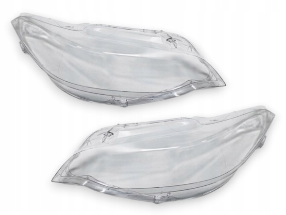 WOLLER L.169/369.+L.169/385. Glass lampshades left right front for bmw 2 f22 f23 2014-2016 beforelift