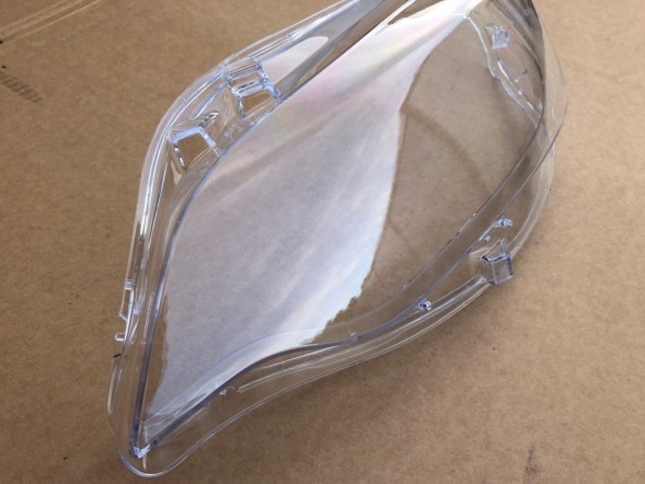 WOLLER L.169/369.+L.169/385. Glass lampshades left right front for bmw 2 f22 f23 2014-2016 beforelift