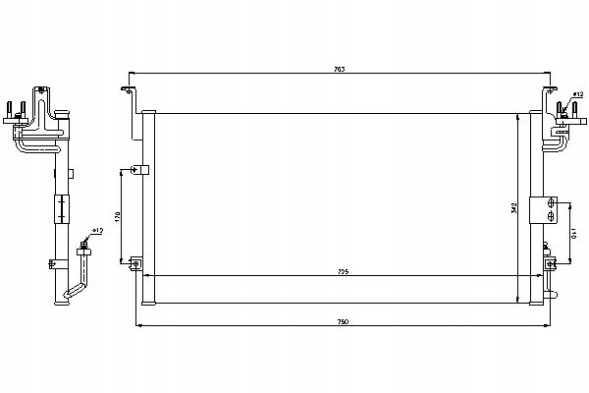 Nissens 108793476 NIS Nis94775 air conditioning cooler hyundai sonata iv, + driver assistant #33