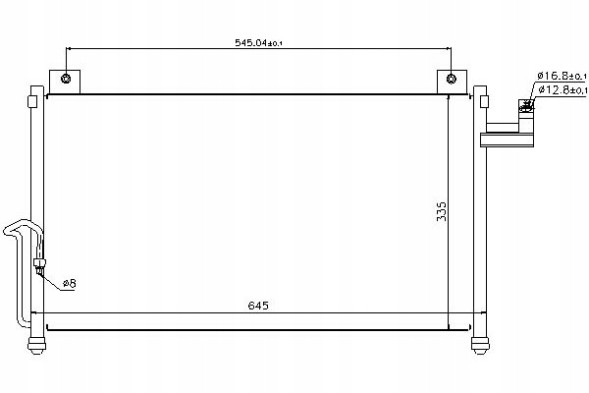 Nissens  Nis94742 air conditioning cooler mazda premacy 1.9/ + driver assistant #33