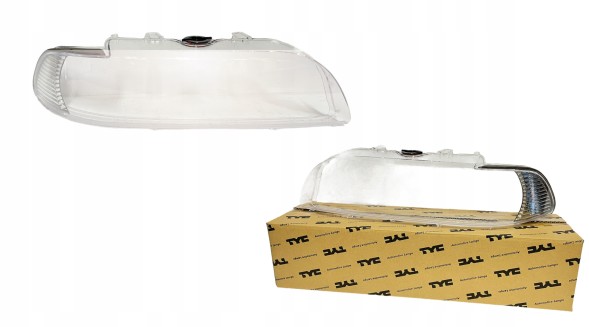 TYC  Lampshade reflector glass bmw e39 00-03 lift set