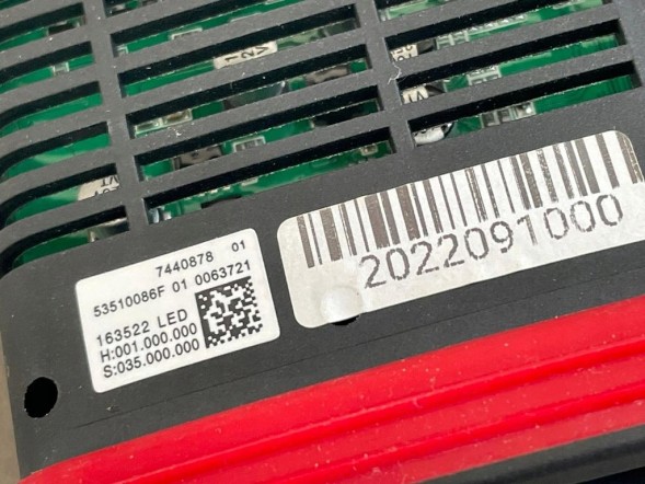 WOLLER 63117440878 F10 F11 F07 Cassette driver led lamp module 7440878 for bmw 5 f07 f10 f11 f18 lift