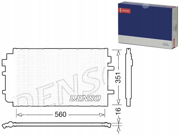 Denso  Dendcn12005 air conditioning cooler (with dehumidifier) + driver assistant #33