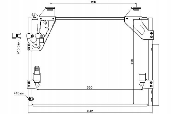 Nissens 940082/NIS Nissens air conditioning cooler (with dehumidifier) toyo + driver assistant #28