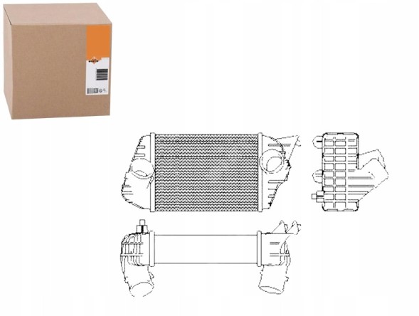 NRF  Intercooler fiat stilo 1,9jtd nrf + driver's essential #37