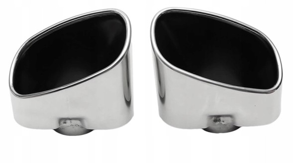 SAT  Tip of exhaust muffler inox 2 pcs. Chrome bmw x5