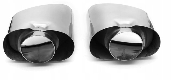 SAT  Tip of exhaust muffler inox 2 pcs. Chrome bmw x5