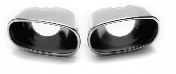 SAT  Tip of exhaust muffler inox 2 pcs. Chrome bmw x5