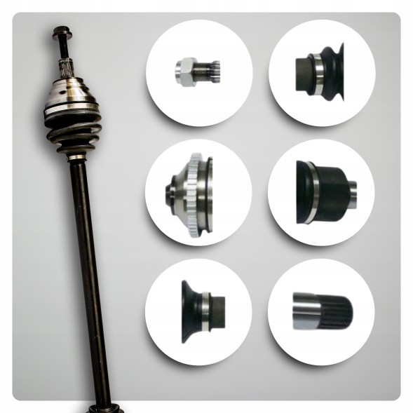 BRV  Half axle right seat leon (5f) altea 1.8 tsi tarraco ateca 2.0 tdi manual new