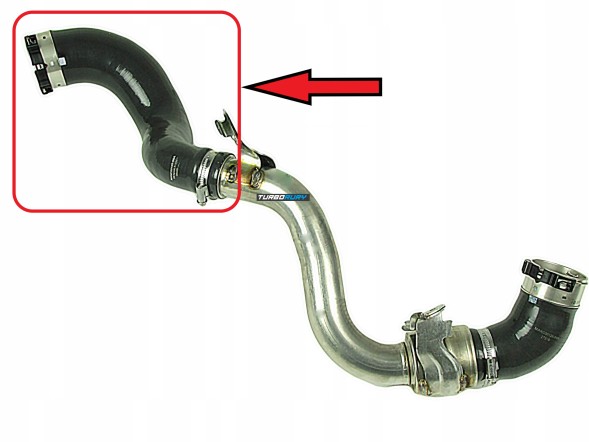 Turborury 2506700014098 Turbo intercooler pipe opel vivaro renault trafic iii 1.6 dci 144603145r