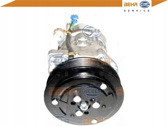 Behr Hella Service 8FK 351 127-681 BRH/GIFT Air conditioning compressor behr hella 7d0820805 67524 + driver assistant #31