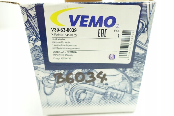 Vemo V30-63-0039 Control valve mercedes w463 w638 w168 w904 a0005450427