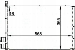 Behr Hella Service 8FC 351 300-354/BRH Behr hella condenser 1254203 1146195 2s6h19710aa 1 + driver assistant #28