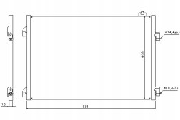Nissens PRO/94668 NIS Air conditioning condenser renault clio ii thalia i th + collision assistant #34
