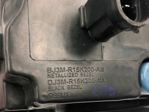 ZR  Led fog light right for range rover evoque l538 11-19